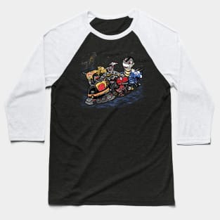 Zords Before Time Baseball T-Shirt